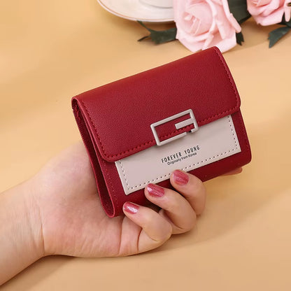 Fashion Women Small Wallet Girls Multifunction Card Holder Coin Purses Ladies Slim Wallet High Quality Female Short Purses