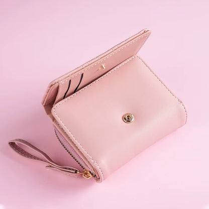 Women'S Wallet Short Women Coin Purse Fashion Wallets for Woman Card Holder Small Ladies Wallet Female Zipper Tassel Mini Clutch