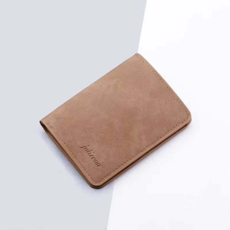 Fashion Wallet Women/Men Black/Blue/Gray/Brown/Coffee Slim Female/Male Purse Man Id/Credit Card Holder Wallet Case 2022 Card Bag