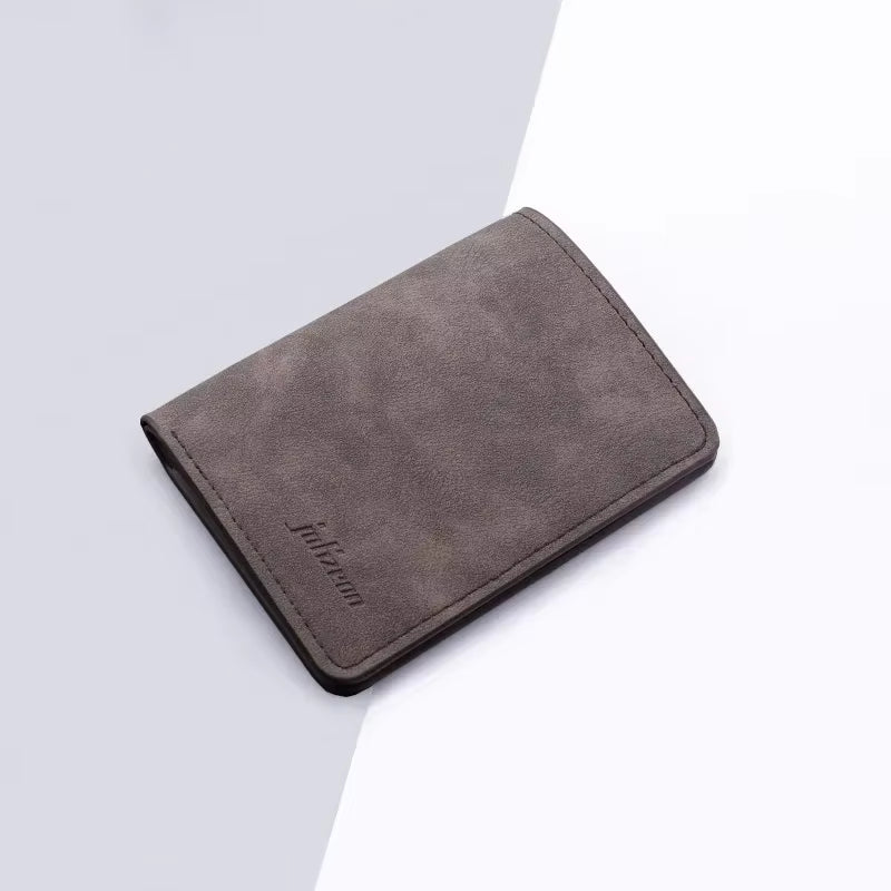 Fashion Wallet Women/Men Black/Blue/Gray/Brown/Coffee Slim Female/Male Purse Man Id/Credit Card Holder Wallet Case 2022 Card Bag