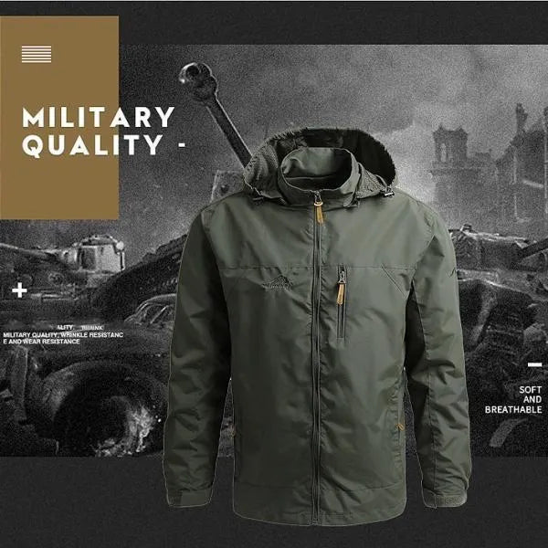 New Jackets Windbreaker Hiking Jackets Mens Waterproof Windproof Solid Hoodie Coats Breathable Comfortable Army Clothing Male