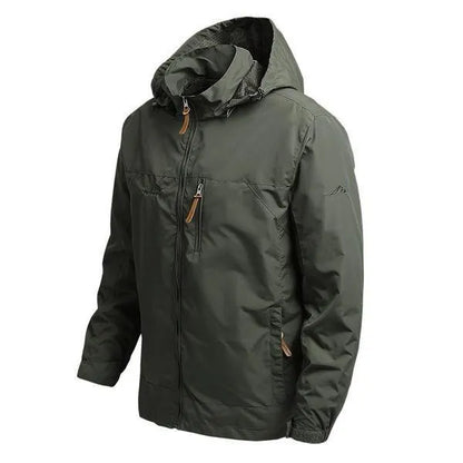 New Jackets Windbreaker Hiking Jackets Mens Waterproof Windproof Solid Hoodie Coats Breathable Comfortable Army Clothing Male