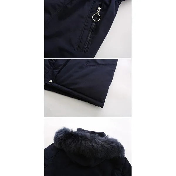 Fashion Hooded Cotton Jacket