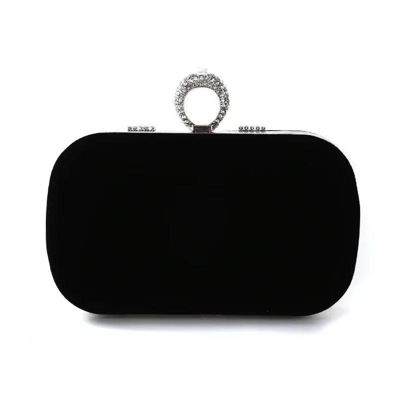 Luxury Women Evening Bags Diamond Luxury Clutch Bag Party Diamonds Lady Black Red Chain Shoulder Bag Handbags for Purse