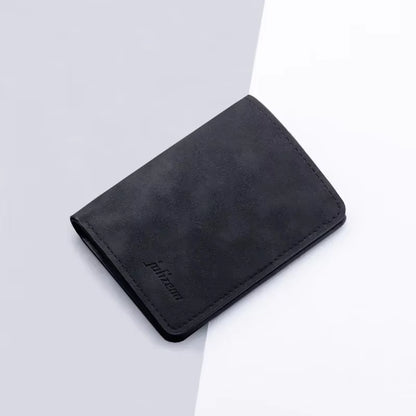 Fashion Wallet Women/Men Black/Blue/Gray/Brown/Coffee Slim Female/Male Purse Man Id/Credit Card Holder Wallet Case 2022 Card Bag