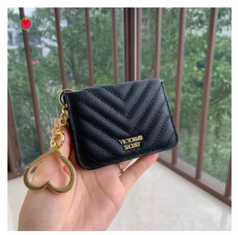 2025 Cute Credit Card Bags for Women Pu Leather Short Bifold Wallet Gift for Mother'S Day Christmas