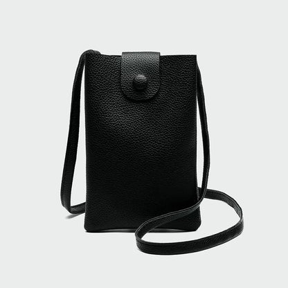 Casual Woman Mobile Phone Bag Crossbody Solid Color Small Shoulder Bag Hasp Summer Designer Bag Ladies Clutch Bags and Purses