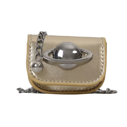 Mini Messenger Bags for Women Girl Chain Purse PU Leather Handbag Ladies Crossbody Bags Designer Chain Outing Sling Shoulder Bag